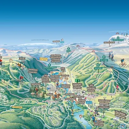 In The Heart Of Geilo, Walk To Everything