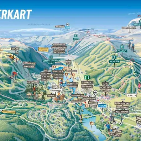 In The Heart Of Geilo, Walk To Everything *