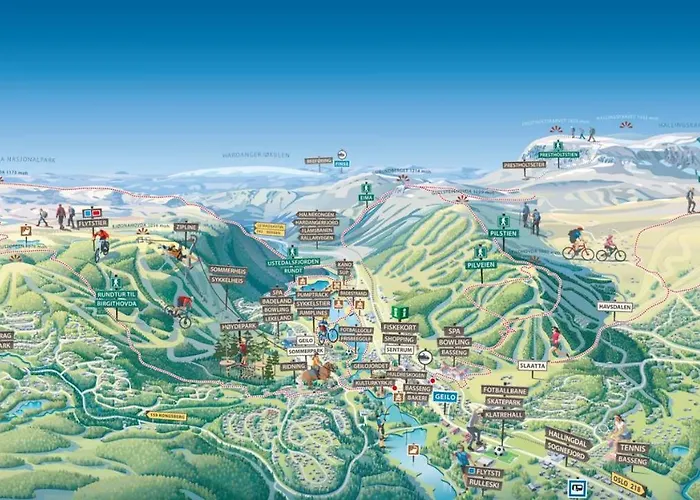 In The Heart Of Geilo, Walk To Everything
